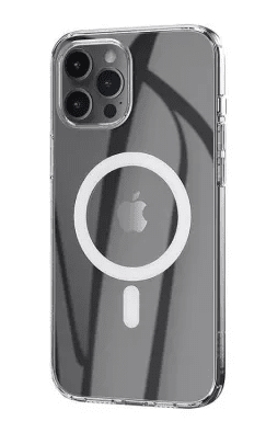 Накладка для iPhone 12 Pro Max 6.7" Hoco Magnetic case силикон прозрачный
