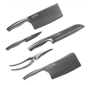 Набор ножей HuoHou 5-piece HuoHou Nano Knife Set (HU0014) серебристый