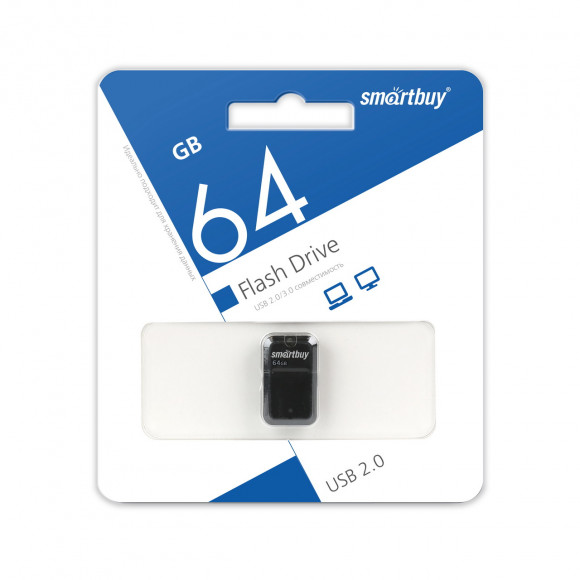 USB флеш накопитель Smartbuy 64GB ART Black (SB64GBAK)