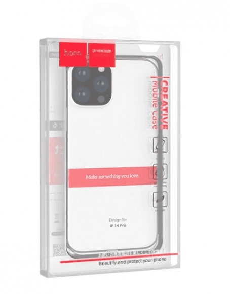 Накладка для iPhone 14 Pro Hoco Light силикон тонкий прозрачный