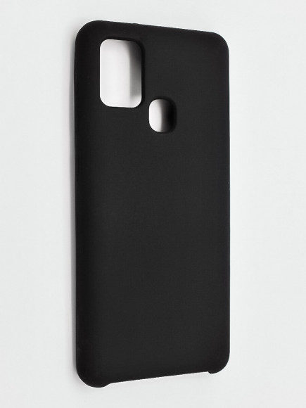 Накладка для Samsung Galaxy A21S Silicone cover черная