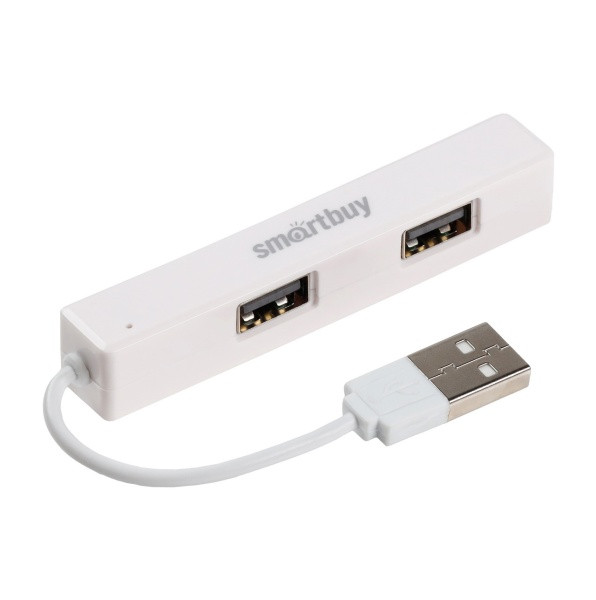 USB-HUB Smartbuy 4 порта белый (SBHA-408-W)