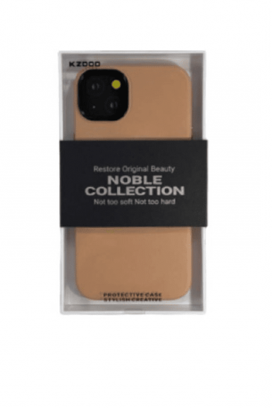 Накладка для iPhone 14 Plus K-Doo Noble кожаная пудро