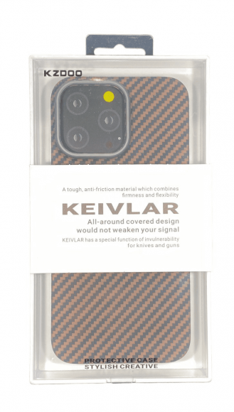 Накладка для iPhone 14 Pro Max K-Doo Kevlar пластик бронзовая