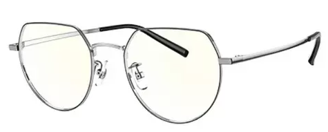 Компьютерные очки Xiaomi Mijia Anti-Blue Light Glasses (HMJ02RM) серебристые
