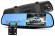 Автомобильный видеорегистратор-зеркало Walker XH208 3.5"/FullHD 1080p черный