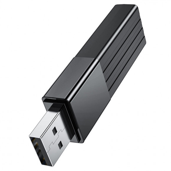 Картридер Hoco HB20 2TB 480Mbps USB2.0 чёрный