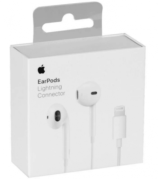 Наушники гарнитура для iPhone 7 Earpods (AAA) в коробке