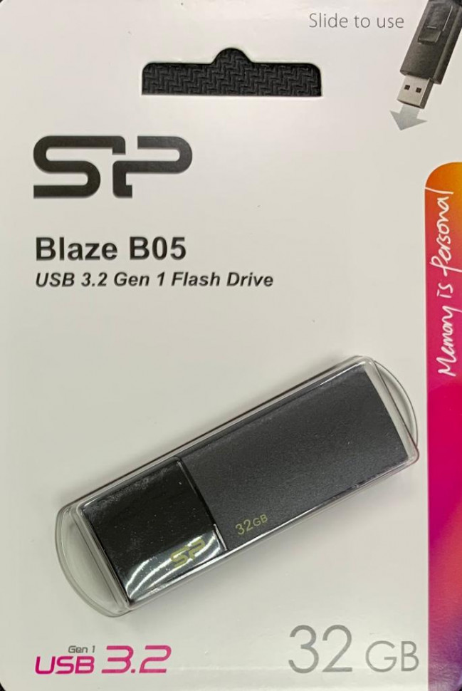 UFD 3.2 Silicon Power 32GB Blaze B05 Black