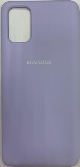 Накладка для Samsung Galaxy M51 Silicone cover лаванда
