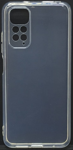 Чехол-накладка силикон 2.0мм Xiaomi Redmi Note 11S/Note 11 4G прозрачный