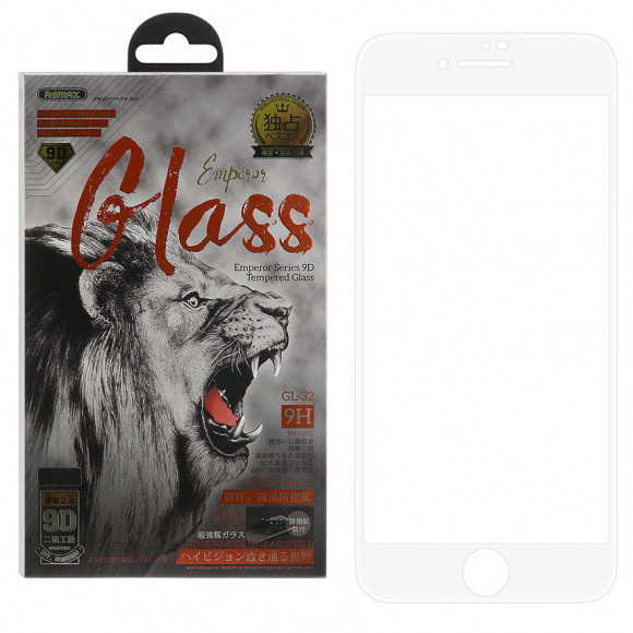Защитное стекло для iPhone 7 Plus/8 Plus Remax Emperor GL-32 9D белое
