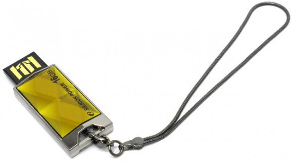USB флеш накопитель Silicon Power 16GB Touch 850 Amber