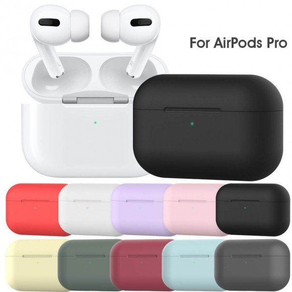 Силиконовый чехол для AirPods Pro в ассортименте