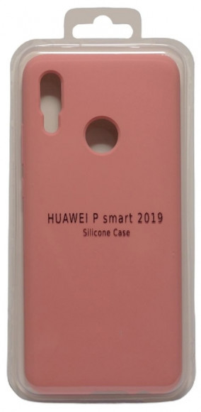 Накладка для Huawei P Smart (2019)/Honor 10 Lite Silicone cover пудро