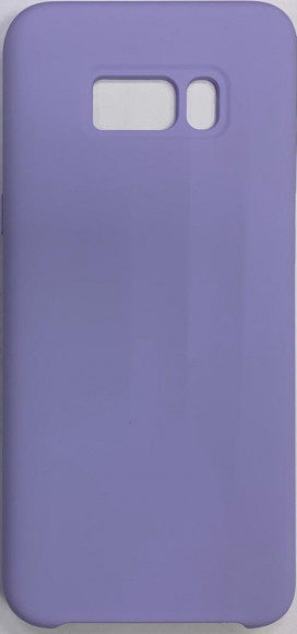 Накладка для Samsung Galaxy S8 Silicone cover без логотипа лаванда