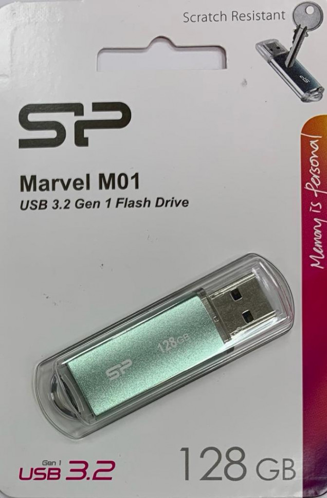 UFD 3.0 Silicon Power 128GB Marvel M01, Blue