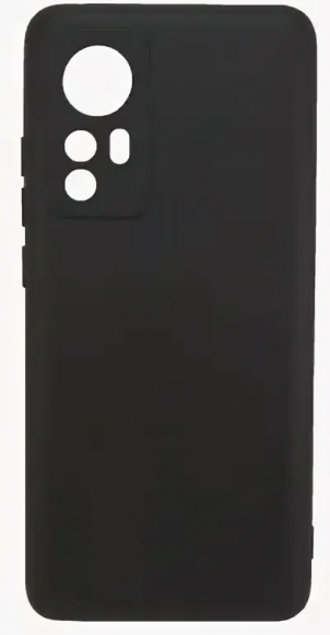 Накладка для Xiaomi Mi 12T Silicone cover без логотипа темно-синяя