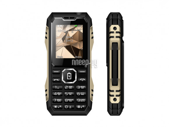 Мобильный телефон teXet TM-D429 1.77"/128x160/1500mAh/Micro-SIM/2 SIM//MicroSD/Powerbank черный