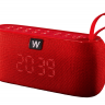 Bluetooth колонка Walker WSP-150 BT5.0/10Вт/1200mAh/3ч/часы красная