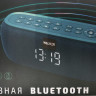 Bluetooth колонка Walker WSP-150 BT5.0/10Вт/1200mAh/3ч/часы красная