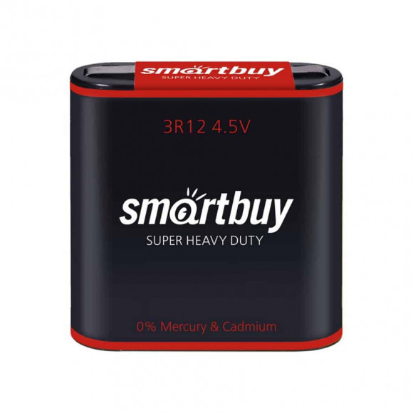 Батарейка солевая Smartbuy 3R12/1B (12/144)  (SBBZ-3R12-1S)