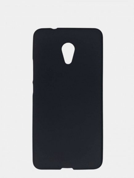 Чехол-накладка для Meizu M5S силикон матовый чёрный