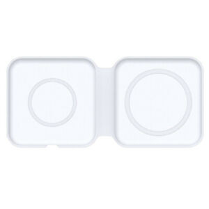 Беспроводное зарядное устройство 2-in-1 15W для Apple iPhone 12/ Watch TGVI'S D21 белая