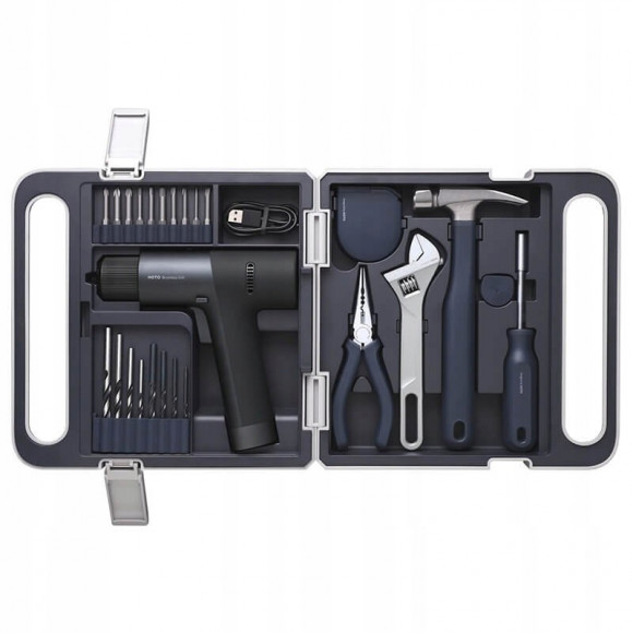 Электрическая дрель-шуруповерт Xiaomi Hoto Manual Tool Set (QWDZGJ002) черный