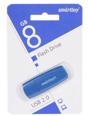 USB флеш накопитель Smartbuy 8GB Scout (SB008GB2SCB) синий
