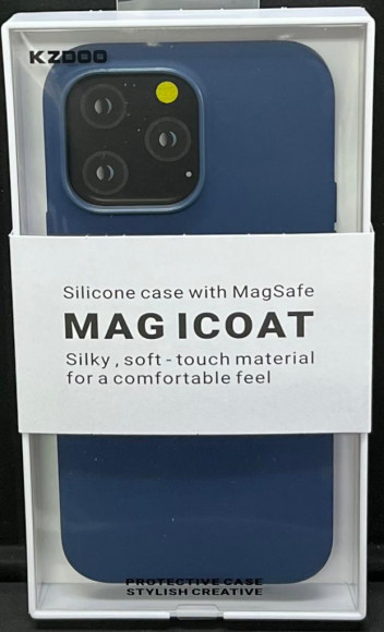 Накладка для iPhone 14 Pro Max K-Doo Magsafe Mag Icoat силикон синии