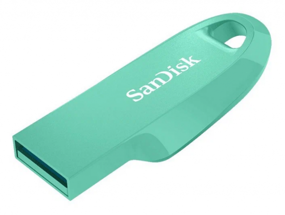 3.2 USB флеш накопитель SanDisk 256GB SDCZ550-256G-G46G Ultra Curve зелёный