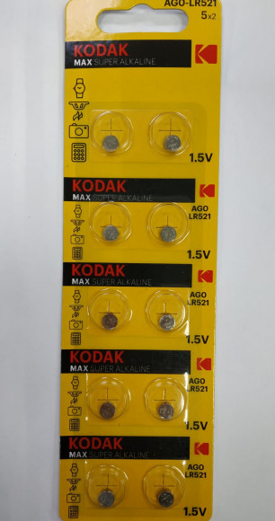 Алкалиновый элемент питания Kodak AGO-LR521