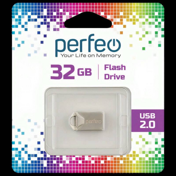 USB флеш накопитель Perfeo 32GB M10 металлический